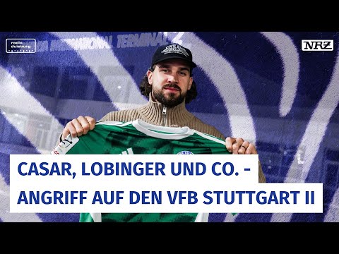 MSV Duisburg: Casar, Lobinger und Co. – Angriff auf den VfB Stuttgart II