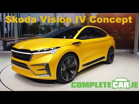 Skoda Vision IV | 500km electric driving range in 2020