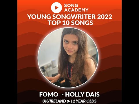Young Songwriter 2022 Top 10 finalist song 'FOMO' by Holly Dais
