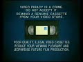 20th Century Fox Home Entertainment Piracy Warning UK 2001