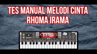 Download lagu MELODI CINTA RHOMA IRAMA BELAJAR MANUAL ORG 2024 mp3