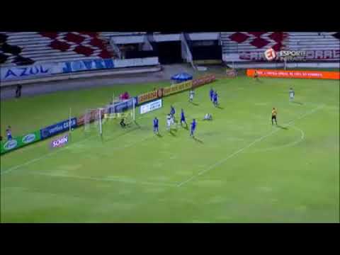 Gol de Fabinho Alves - Santa Cruz 2 X 0 Confiança- Copa do Nordeste 2018.