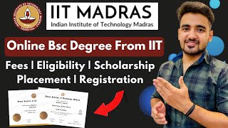 Learn From IIT Madras WITHOUT JEE | Online BSc Degree in Programming & Data Science  - IIT Madras