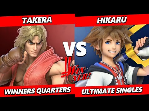 Winner! 19 - takera (Ken) Vs. HIKARU (Sora) SSBU Ultimate Tournament