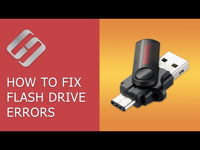 How to Fix Flash Drive Errors: The Drive Can’t Be Recognized, Wrong Size, RAW File System