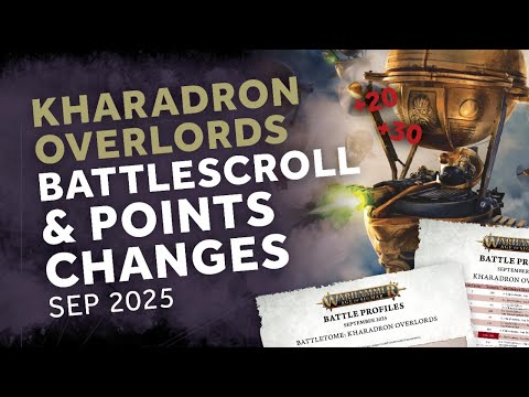 Aethercast - Kharadron Overlords New Points + FAQs From The Battlescroll