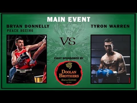 Fight 12: Bryan Donnelly (Pro Debut) vs Tyron Warren @ ABA Stadium -The Fighting Irish