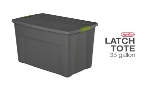 Sterilite 35 Gallon Latch Tote