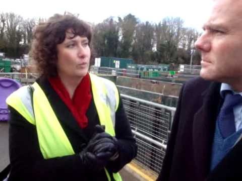 Nick Herbert visits Bar End Recycling Facility