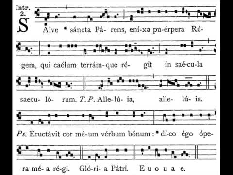 Introitus Salve sancta Parens, Commune Beatae Mariae Virginis (Commun Vierge Marie)