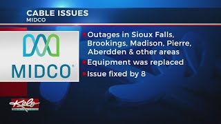 Midco Cable Provider Experiences Outages Thursday Morning