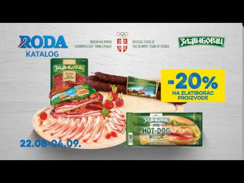 Novi RODA katalog 22.08. - 04.09.2016.