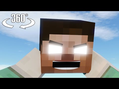 360° VR Minecraft Horror: HEROBRINE Caught in 4K!