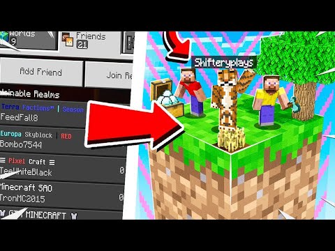 Shifteryplays - *NEW* Minecraft Bedrock Edition Top 5 Best Realms 2022 [Xbox One/MCPE,PS4] #24