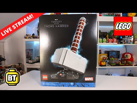 LEGO Marvel Thor's Hammer Build Live!