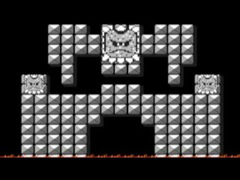 ドッスンもスベる氷の世界　Slide Castle by Keine ケイ#2 - Super Mario Maker - No Commentary 1bo