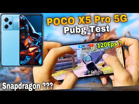 POCO X5 Pro 5G Pubg Test !!🤯🔥 | Poco X5 Pro 5G Pubg Fps Test | Battery Test | Gyro Test |