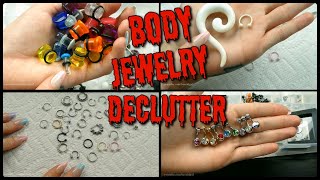BODY JEWELRY DECLUTTER & COLLECTION! | UPDATED 2023!