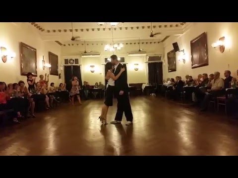 Gustavo & María  - Milonga en Nuevo Chiqué - diciembre 2015
