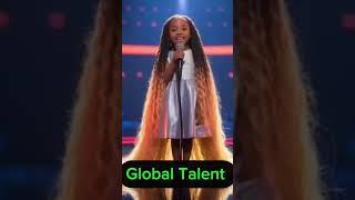 She has a supernatural hair and voice