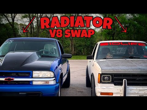 V8 S10 Swap The Best BUDGET Radiator and Fan Combo @s10life