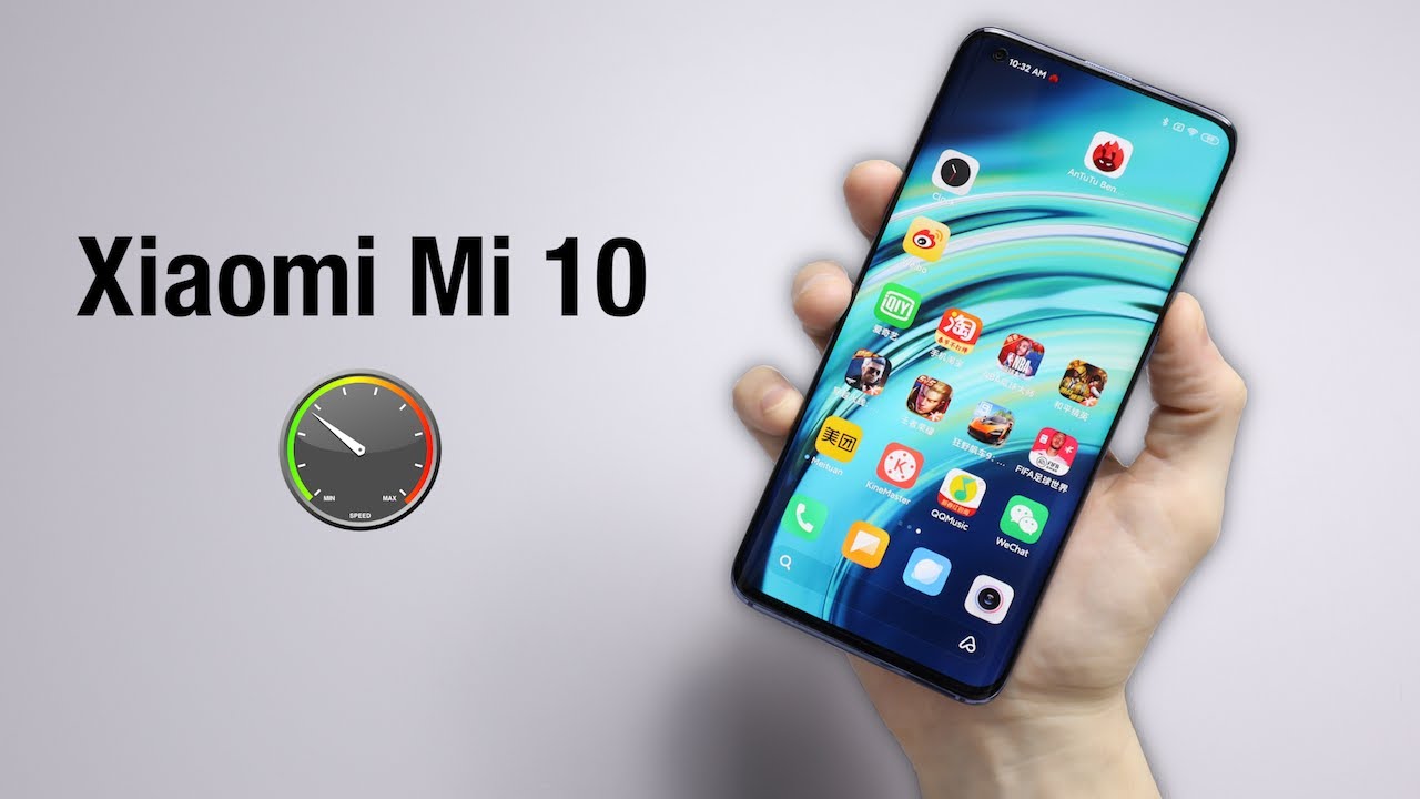 Xiaomi MI 10 - SPEED TEST & GAMING