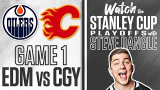 Watch Edmonton Oilers vs. Calgary Flames Game 1 LIVE w/ Steve Dangle by Sportsnet Canada