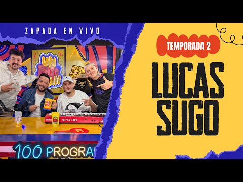 LUCAS SUGO / Zapada EN VIVO en UN POCO DE RUIDO !