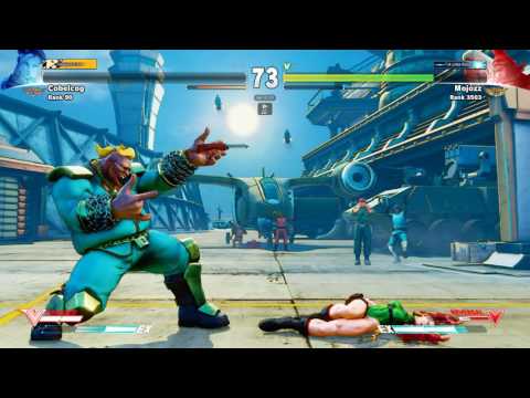 Street Fighter V - Cobelcog (Cammy) Vs. Mojozz (Birdie)