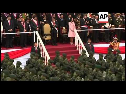 Military parade to mark inauguration of Ollanta Humala