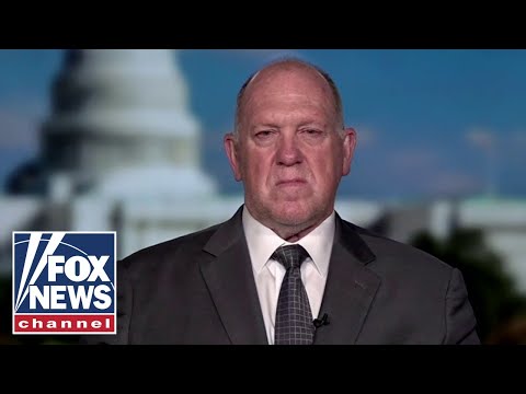 Tom Homan: This is the BOTTOM line