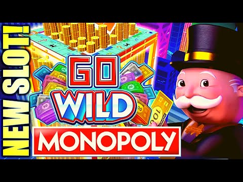 NEW SLOT!   MR. MONOPOLY HAS MONEY!! MONOPOLY GO WILD Slot Machine (SG) - YouTube
