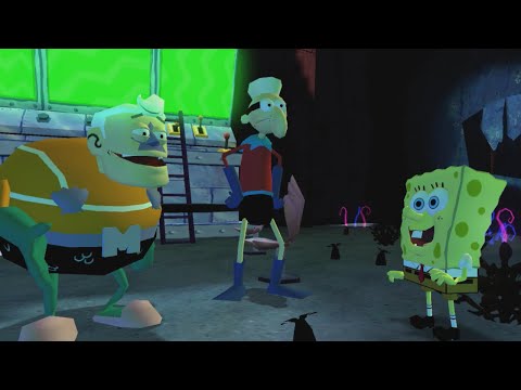 SpongeBob: Truth or Square - Helping Mermaidman & Barnacleboy Come Out of Retirement (Xbox Gameplay)
