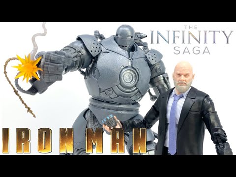 Marvel Legends INFINITY SAGA Iron Man OBADIAH STANE and IRON MONGER Review