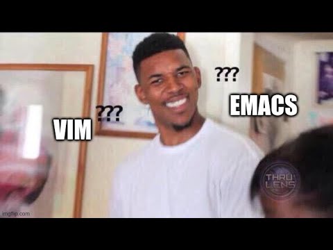 Learn vim and emacs keys together in 15 min | tutorial