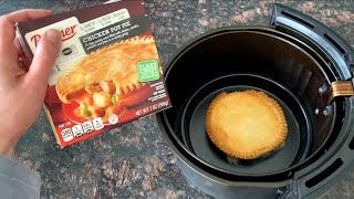 Air Fryer Frozen Pot Pie - How To Cook Frozen Chicken or Turkey Pot Pie In The Air Fryer