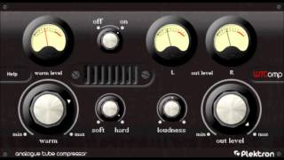 Video thumbnail for WTCOMP analogue tube compressor  BY PLEKTRON FX by UPROAR 24