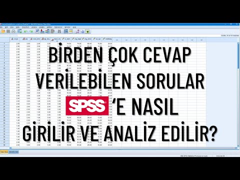 Birden Çok Cevap Verilebilen Soruların SPSS'e Eklenmesi ve Pratik Yoldan Analizi