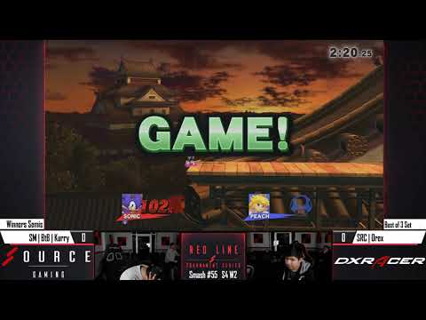 Red Line Smash 55 - SM | BtB | Kurry (Sonic) Vs. SRC | Orex (Peach)