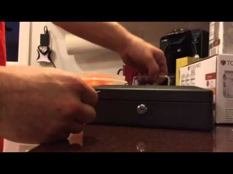 Sentry safe cheap break in cash box