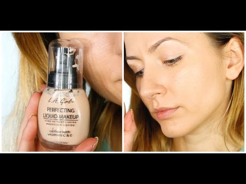 LA Girl Perfecting Liquid Makeup | Review + Demo