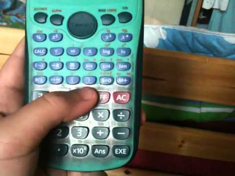 Comment réinitialiser sa calculatrice
