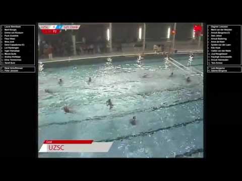 Eredivisie B-jeugd 1/4 finale (d) UZSC - GZC Donk | NK waterpolo play-offs