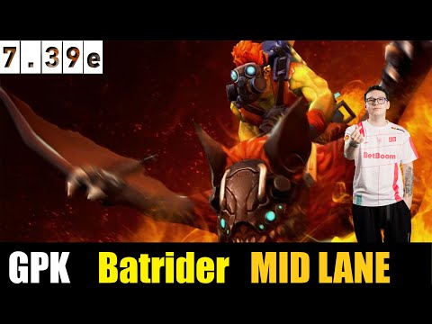 🤯 GPK [Batrider] MID 7.39e - DOTA 2 HIGHEST MMR MATCH#dota2   #dota2gameplay  #gpk