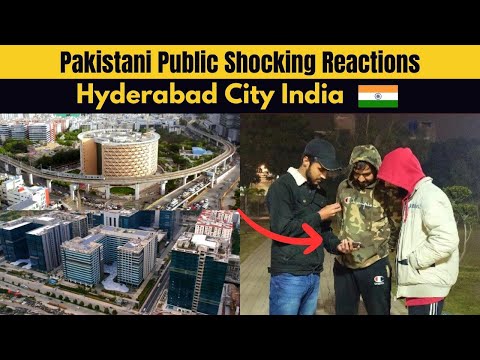 HYDERABAD A Modern city in INDIA🇮🇳 | PAKISTANI PUBLIC REACTIONS | Shocking Answers
