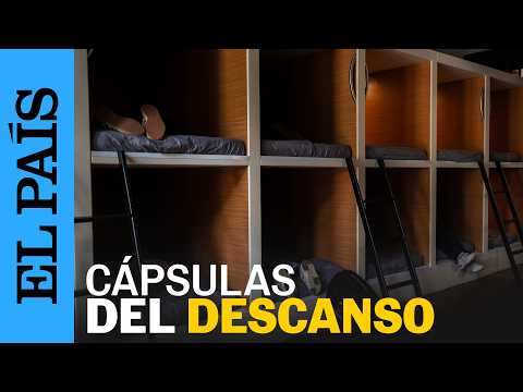 CÁPSULAS del sueño: Cubículos del descanso que buscan cuidar la SALUD MENTAL | EL PAÍS