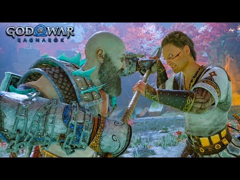 Kratos Fights Heimdall - God Of War Ragnarok Gameplay #14