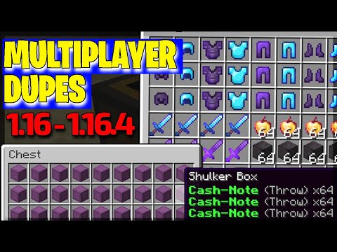 Minecraft 1.16.4: Ultimate Multiplayer Duplication Tricks!