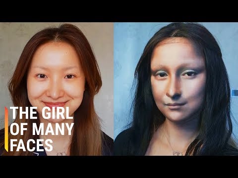 化妝師完全變身成著名人物 (Makeup Artist Transforms Completely Into Famous Characters)