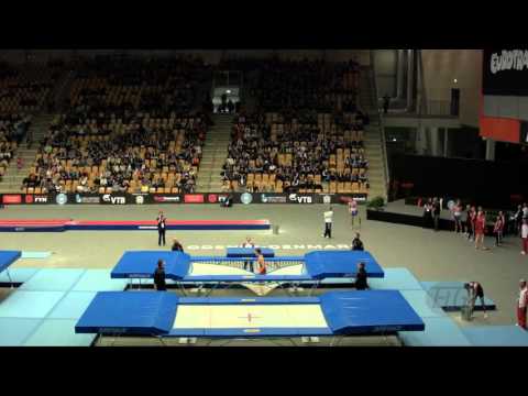 GLUCKSTEIN Steven (USA) - 2015 Trampoline Worlds - Qualification TR Routine 2